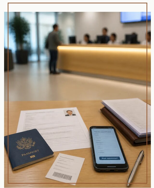 Запись в визовый центр в Лянторе для подачи документов