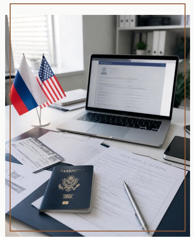 Оформление визы в США для туристов и бизнеса в Лянторе