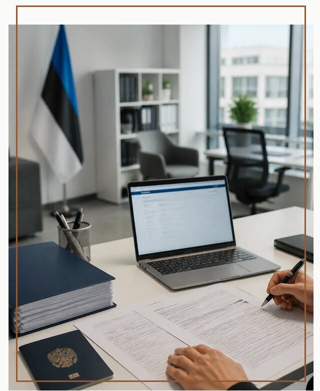 Оформление ВНЖ в Эстонии для переезда и легального проживания в Лянторе